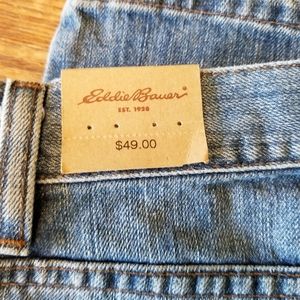 Eddie Bauer Mens boot cut jeans  31x32